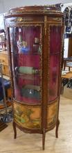 VERNIS MARTIN STYLE VITRINE CABINET