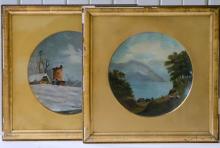 PAIR OF PAINTINGS