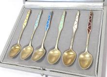 KLAARLUND JUVELER DANISH STERLING SPOONS