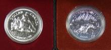 2 CANADIAN SILVER DOLLARS