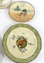 ROYAL DOULTON SERIES WARE PLATES