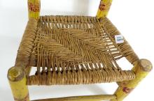 FOLK ART CHILD'S CHAIR