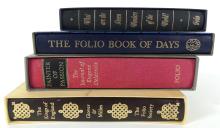 FOUR HARDCOVER FOLIO SOCIETY VOLUMES