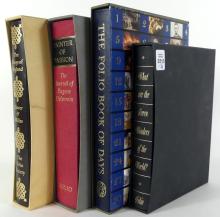 FOUR HARDCOVER FOLIO SOCIETY VOLUMES