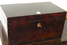 ROSEWOOD TEA CADDY