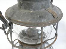 TWO C.P.R. RAILWAY LANTERNS