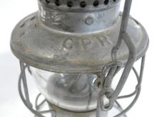 TWO C.P.R. RAILWAY LANTERNS