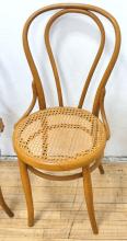 TWO MCM BENTWOOD BISTRO CHAIRS INCL. J & J KOHN