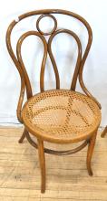 TWO MCM BENTWOOD BISTRO CHAIRS INCL. J & J KOHN
