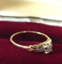 1940'S ERA GOLD RING