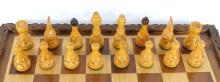 CARVED CHESS SET