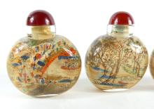 CHINESE SNUFF BOTTLE SET