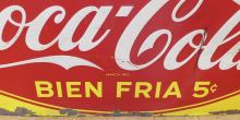 LARGE COCA-COLA SIGN