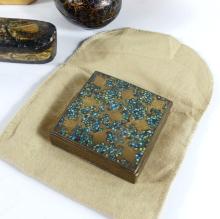 PINE SPECIMEN BOX WITH CURIOS