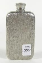 PEWTER HIP FLASK