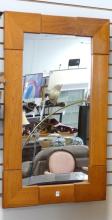 DANISH TEAK WALL MIRROR