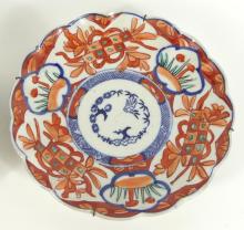 PAIR IMARI PLATES