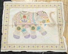 TWO INDIAN TAPESTRIES