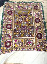 TWO INDIAN TAPESTRIES