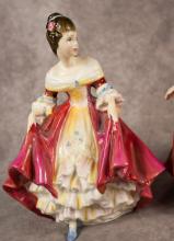 THREE ROYAL DOULTON FIGURINES