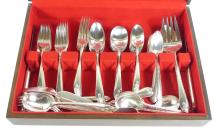 ROGERS FLATWARE IN CANTEEN