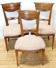 SET OF THREE ANTIQUE CHAIRS