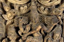 ANTIQUE TEMPLE CARVING