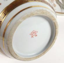PAIR HAND-PAINTED VASES