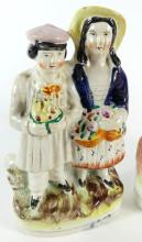 ANTIQUE STAFFORDSHIRE FIGURINES