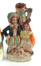 ANTIQUE STAFFORDSHIRE FIGURINES