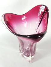CHALET ART GLASS VASE