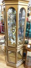 GILDED CURIO CABINET