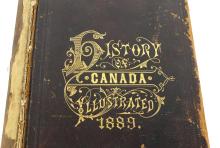 1889 CANADIAN LEATHER BOUND VOLUME