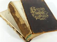 1889 CANADIAN LEATHER BOUND VOLUME