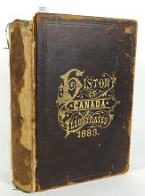 1889 CANADIAN LEATHER BOUND VOLUME