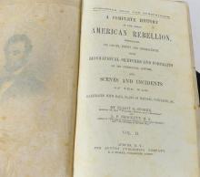 TWO VOLUMES "THE GREAT AMERICAN REBELLION"