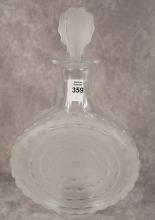 LALIQUE CRYSTAL DECANTER