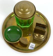 BRASS SMOKER'S SET