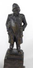 PAIR BRONZE FIGURES