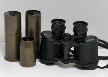 TRENCH ART AND BINOCULARS