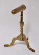 BRASS GOFFERING IRON STAND