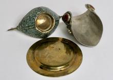 BRACELET, PLATE AND DISH