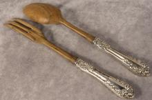 STERLING HANDLED SALAD SERVERS