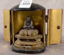 19TH CENTURY ZUSHI TRAVELLING SHRINE