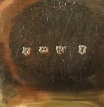 ENGLISH GEORGIAN SILVER SNUFF BOX