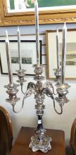 EXCEPTIONAL ART NOUVEAU CANDELABRUM