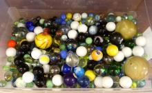 BIN OF MARBLES