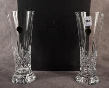 PAIR OF WATERFORD PILSNER GLASSES