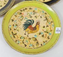 SET OF PAPIER MACHE PLATES