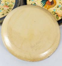 SET OF PAPIER MACHE PLATES